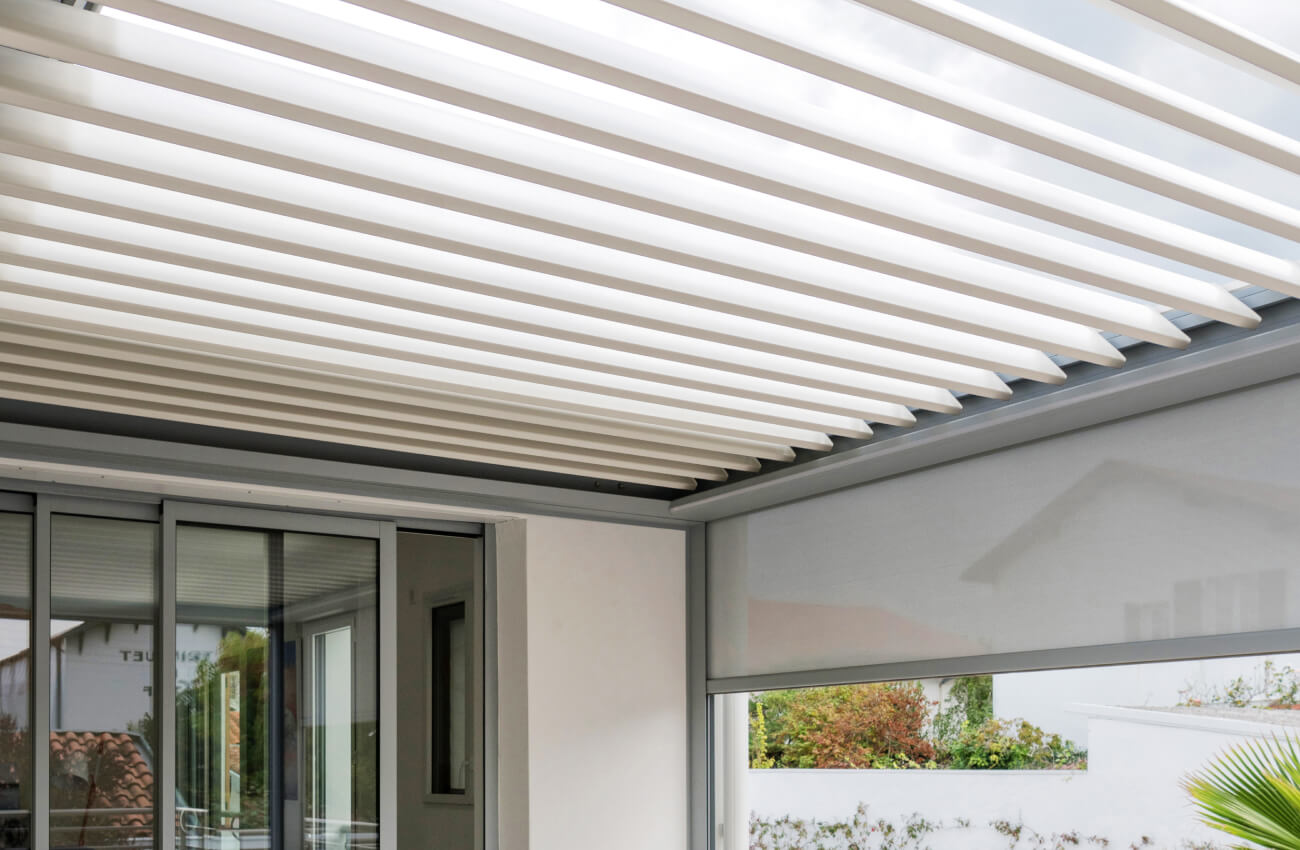 pergola bioclimatique stores zip